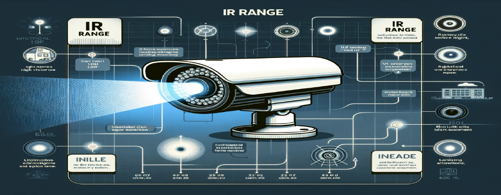 فهم قدرات الرؤية الليلية لكاميرات المراقبة: دليل إلى مدى الأشعة تحت الحمراء