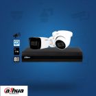 باكج ٢ كاميرا داهوا 4K دقة ٨ ميجا مع جهاز تسجيل